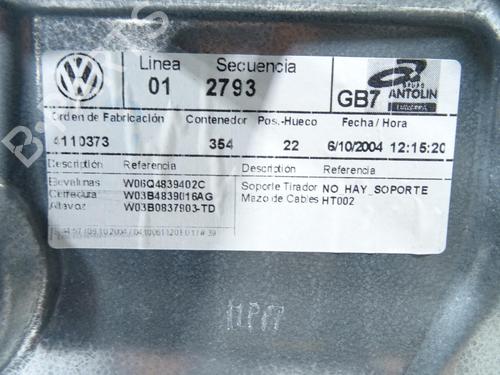 Used Rear right window mechanism Rear right window mechanism VW POLO IV (9N_, 9A_) 1.4 TDI (75 hp) 28420044 28420044