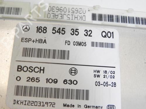 Control unit MERCEDES-BENZ A-CLASS (W168) A 170 CDI (168.009, 168.109) | BP21965904M11 