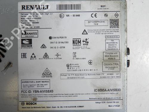 Used Radio Radio RENAULT CAPTUR II (HF_) Blue dCi 95 (HFAF) (95 hp) 20054847 20054847