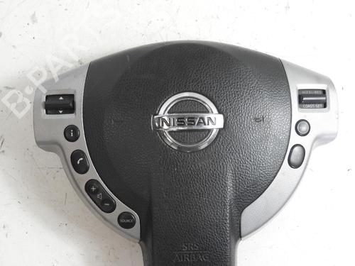 Driver airbag NISSAN QASHQAI I (J10, NJ10) 2.0 dCi All-wheel Drive | BP21971331C9