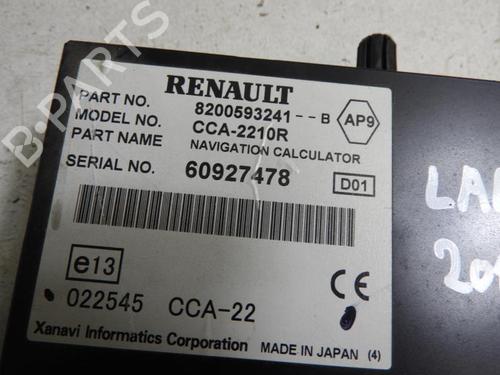 Used Radio RENAULT LAGUNA II Grandtour (KG0/1_) [2001-2007]  22518096