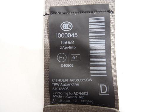 Front right seatbelt CITROËN C5 III (RD_) 3.0 HDi 240 (RDX8CA) | BP27343564I25 - Image 6