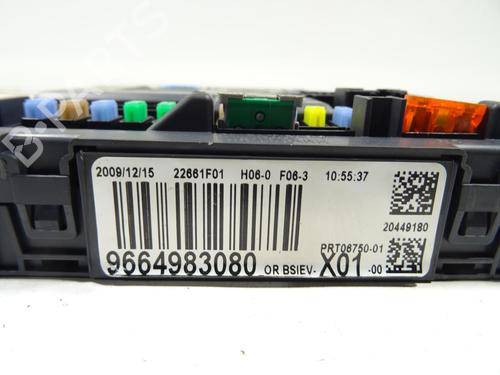 Electronic module PEUGEOT 207 CC (WD_) 1.6 HDi | BP30711592M83 - Image 3