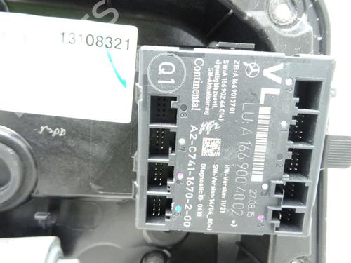 Front left window mechanism MERCEDES-BENZ A-CLASS (W176) A 160 CDI / d (176.011) | BP31839292C22