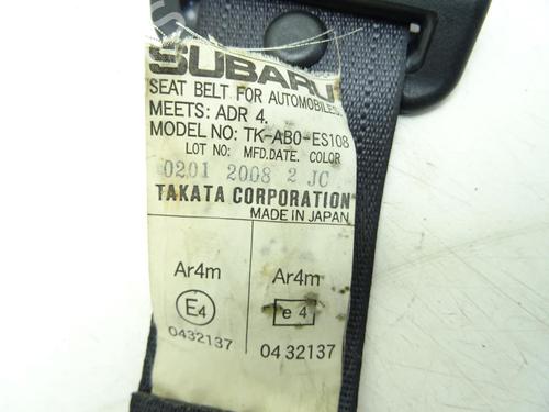 Used Rear left seatbelt Rear left seatbelt SUBARU OUTBACK (BL, BP) 2.0 D AWD (BPD) (150 hp) 27158887 27158887