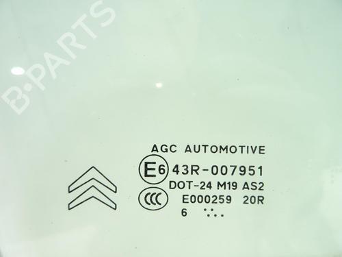 Used Front right door window Front right door window CITROËN C3 II (SC_) 1.2 VTi 82 (82 hp) 22178654 22178654