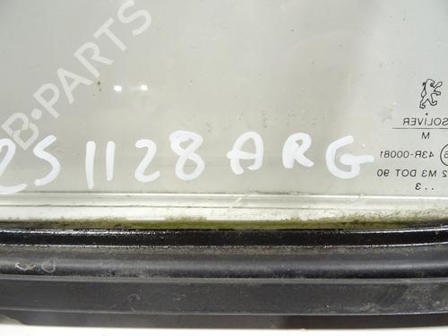 Dør rude ventre bagtil Dør rude ventre bagtil PEUGEOT 306 Hatchback (7A, 7C, N3, N5) 1.9 D (68 hp) 30903171 30903171