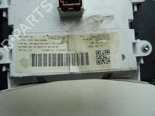 Instrument cluster PEUGEOT 508 SW I (8E_) 1.6 BlueHDi 120 | BP32312218C47 