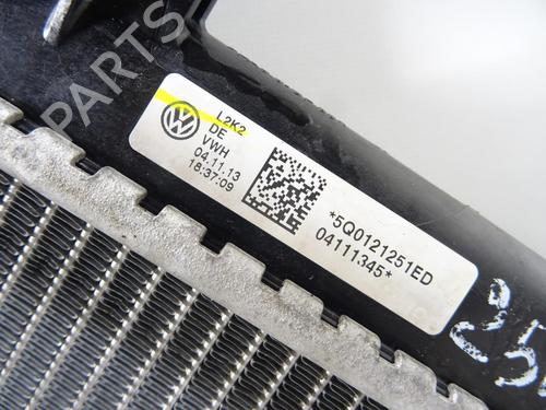 Used Water radiator Water radiator AUDI A3 Sportback (8VA, 8VF) 1.4 TFSI (122 hp) 29255413 29255413