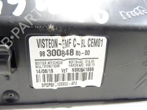 Used Display monitor Display monitor CITROËN BERLINGO Box Body/MPV (K9) 1.5 BlueHDi 100 (102 hp) 30089859 30089859
