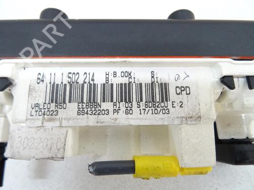 Used Climate control Climate control MINI MINI (R50, R53) One (90 hp) 20054659 20054659