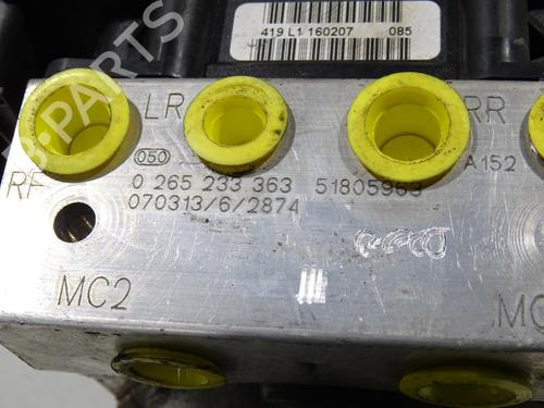 ABS pump FIAT PANDA (169_) 1.3 D Multijet (169.AXC1A) | BP21663009M43 