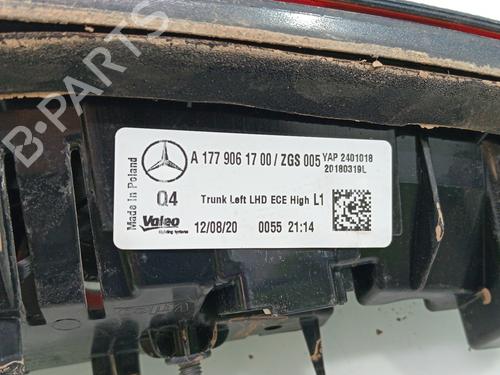 Left taillight MERCEDES-BENZ A-CLASS Saloon (V177) A 180 d (177.103) | BP29536884C34 
