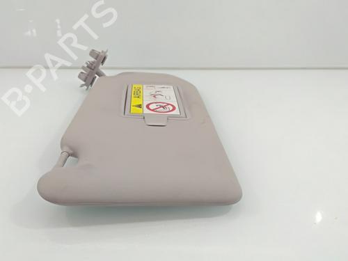 Right sun visor CITROËN C4 II (NC_) 1.6 VTi 120 (NC5FS0, NC5FS9) | BP15539970I2 