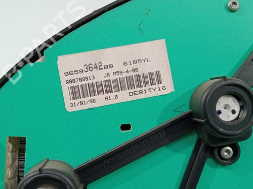 Instrument cluster PEUGEOT PARTNER Box Body/MPV (5_, G_) | BP30884803C47