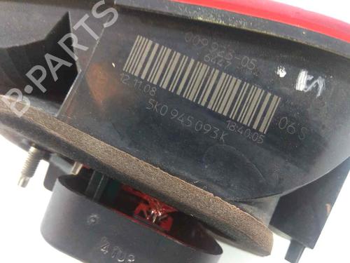 Left tailgate light VW GOLF VI (5K1)  | BP9847475C79 