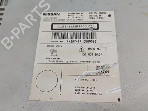 Radio NISSAN QASHQAI I (J10, NJ10) 2.0 dCi | BP21058340E6 