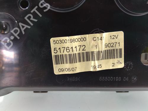 Instrument cluster FIAT BRAVO II (198_) 1.9 D Multijet (198AXC1B) | BP10770811C47 
