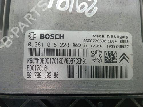 Engine control unit (ECU) CITROËN BERLINGO Box Body/MPV (B9) 1.6 HDi 75 | BP38589236M57 - Image 3
