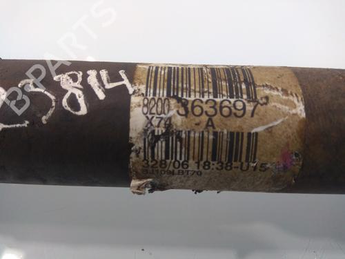 Right front driveshaft RENAULT LAGUNA II (BG0/1_) 2.0 dCi (BG1T) | BP9721765M39 