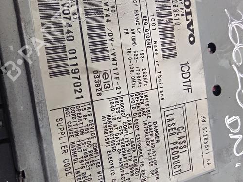 Bilradio VOLVO S40 I (644)  | BP16411885E6 