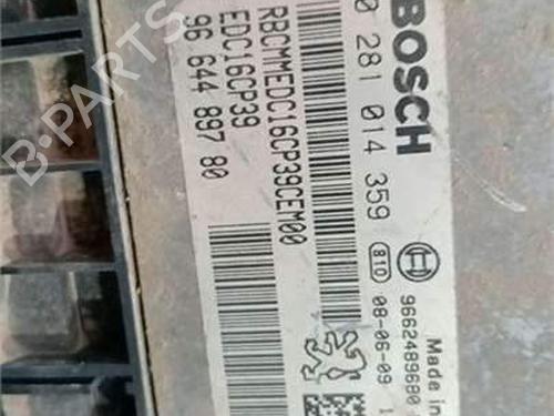 Engine control unit (ECU) PEUGEOT 807 (EB_) 2.2 HDi | BP38522989M57 - Image 4