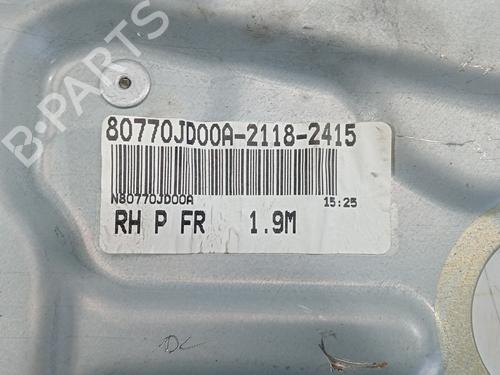 Rudehejsemekanisme Højre foran NISSAN QASHQAI / QASHQAI +2 I (J10, NJ10, JJ10E)  | BP25739260C23 