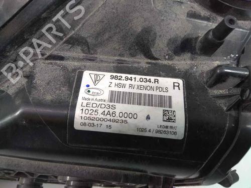 Right headlight PORSCHE 718 BOXSTER (982)  | BP10631954C29 