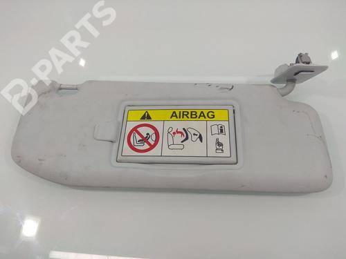 Used Right sun visor Right sun visor PEUGEOT 208 I (CA_, CC_) 1.6 HDi / BlueHDi 75 (75 hp) 9585482 9585482