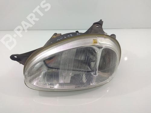 Used Left headlight OPEL CORSA B (S93) [1993-2009]  9651681