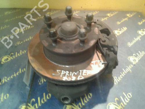 Used Left front steering knuckle MERCEDES-BENZ SPRINTER 4-t Van (B904) 408 D (79 hp) 5297573