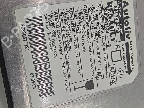 ECU airbags RENAULT GRAND SCÉNIC II (JM0/1_) 1.5 dCi (JM02, JM13) | BP15952621M53 