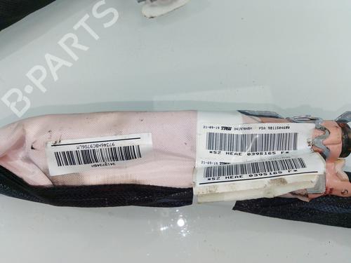 Left curtain airbag PEUGEOT 3008 I MPV (0U_)  | BP29724651C11 