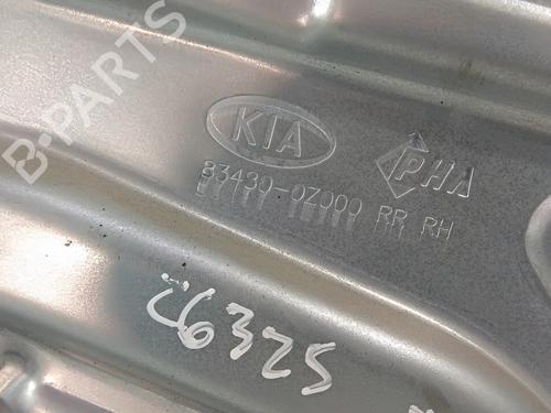 Rear right window mechanism KIA SPORTAGE II (JE_, KM_) 2.0 CRDi 4WD | BP16635633C25 