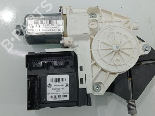 Front right window mechanism VW CADDY III Box Body/MPV (2KA, 2KH, 2CA, 2CH) 1.6 TDI | BP30107655C23