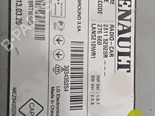 Electronic module RENAULT CLIO IV (BH_)  | BP21017582M83 