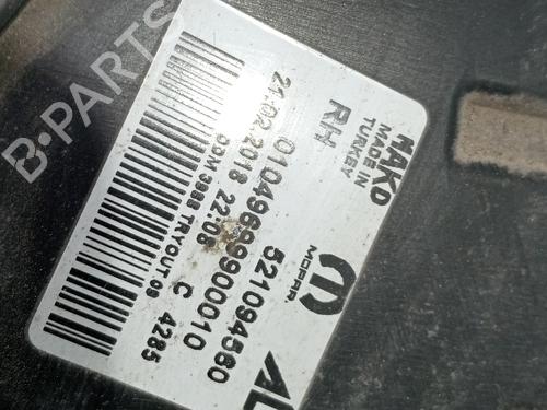Right headlight FIAT DOBLO Cargo (263_)  | BP29548865C29 
