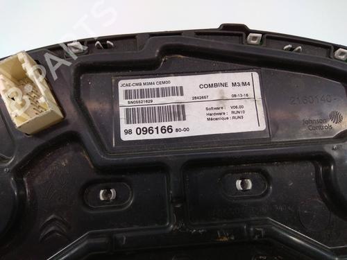 Instrument cluster CITROËN C-ELYSEE (DD_)  | BP10771864C47 