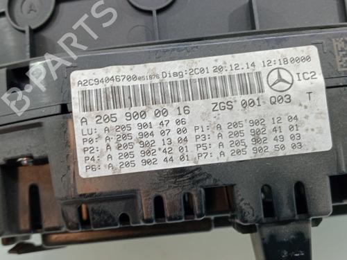Instrument cluster MERCEDES-BENZ C-CLASS (W205) C 220 BlueTEC / d (205.002, 205.004) | BP24937952C47 