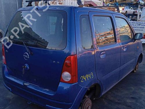 Høyre bak utvendig håndtak OPEL AGILA (A) (H00)  | BP10514033C130 