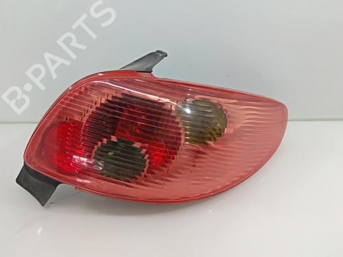Used Right taillight PEUGEOT 206 Hatchback (2A/C) 1.4 LPG (75 hp) 23662173