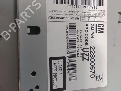 Radio CHEVROLET CRUZE (J300)  | BP9752613E6