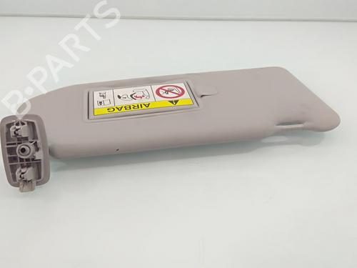 Right sun visor CITROËN C4 II (NC_) 1.6 VTi 120 (NC5FS0, NC5FS9) | BP15539970I2 