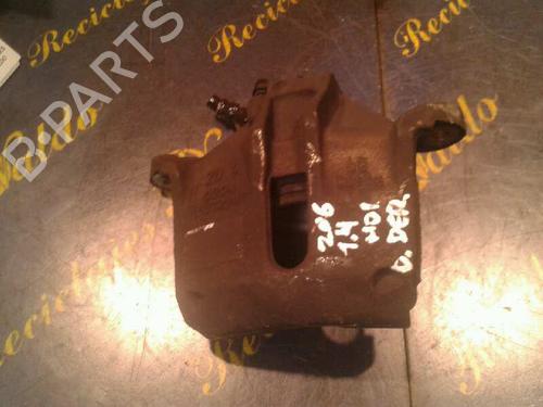 Right front brake caliper PEUGEOT 206 Hatchback (2A/C) 1.4 HDi eco 70 | BP11621159M104 