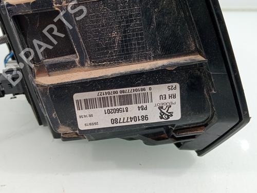 Right taillight PEUGEOT 3008 I MPV (0U_)  | BP29724588C35 