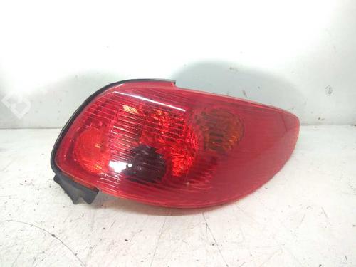 Used Right taillight PEUGEOT 206 Hatchback (2A/C) 1.6 16V (109 hp) 6122501