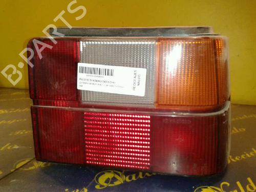 Used Right taillight CITROËN BX (XB-_) 19 D (69 hp) 5994053