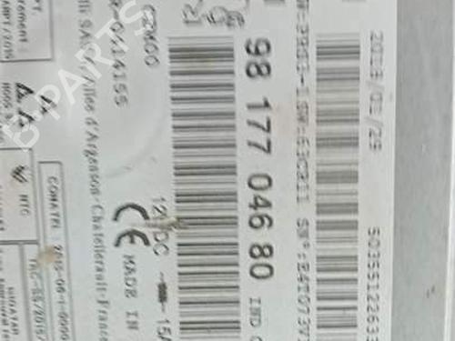 Display PEUGEOT PARTNER Tepee 1.6 HDi 75 (16V) | BP38523343C48 - Image 4