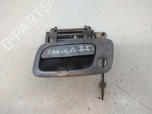 Used Front left exterior door handle OPEL ZAFIRA A MPV (T98) 2.0 OPC (F75) (192 hp) 10274542
