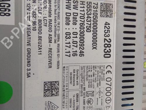 Electronic module OPEL CORSA E (X15)  | BP13528693M83 